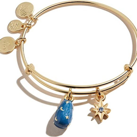 Alex & Ani Celestial Moon & Starburst Duo Bracelet & Necklace Set - Picture 3 of 4